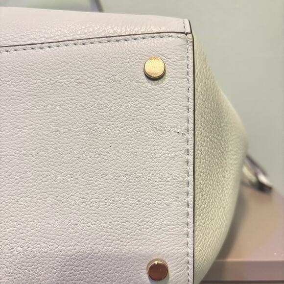 Kate Spade Marti Light Blue Leather Tote & Matching Wallet Set EUC - Picture 7 of 16